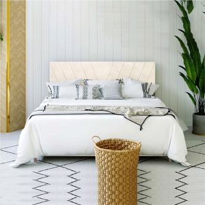 Home Mart Virginia Velvet Tufted Bed