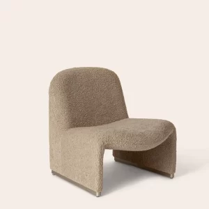 Home Mart Wave Lounge Boucle Chair
