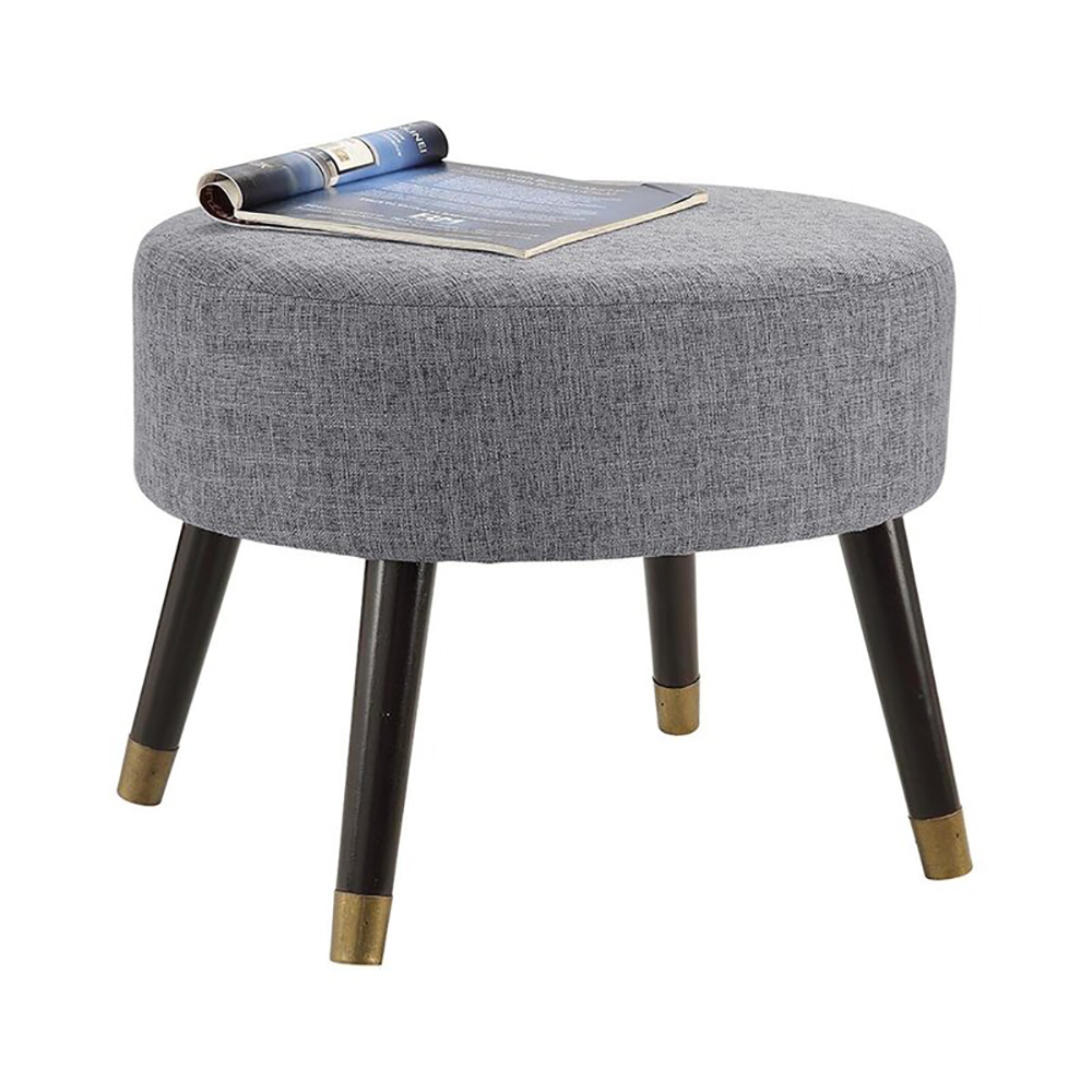 Home Mart Wide Oval Cocktail Ottoman - Image 3