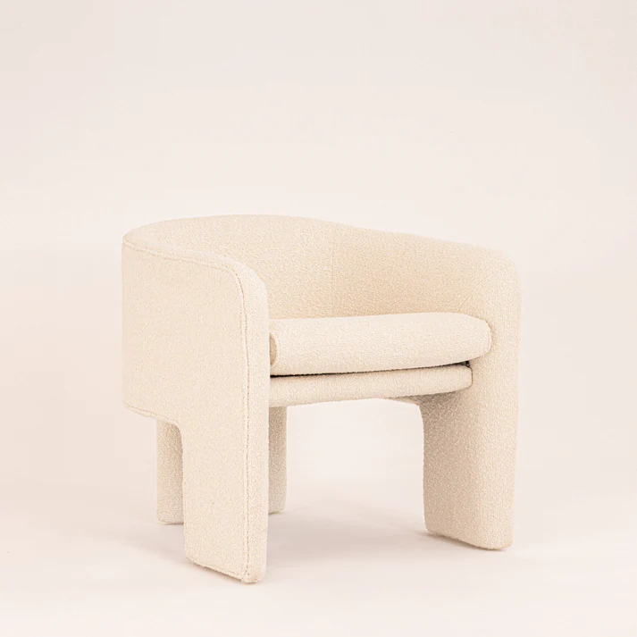 Home Mart Tripod Boucle Chair