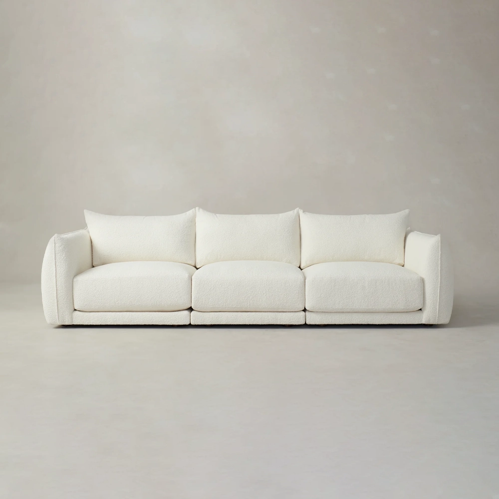 Home Mart The Jones Modular Boucle Sofa