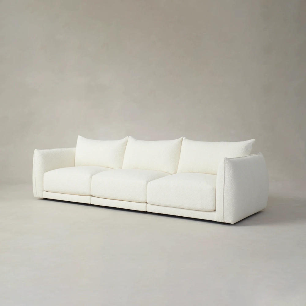 Home Mart The Jones Modular Boucle Sofa - Image 7