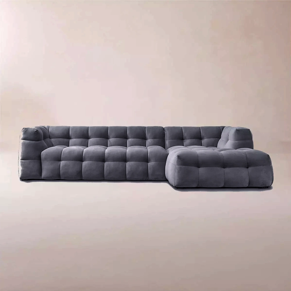 Home Mart Michelina Sofa with Chaise