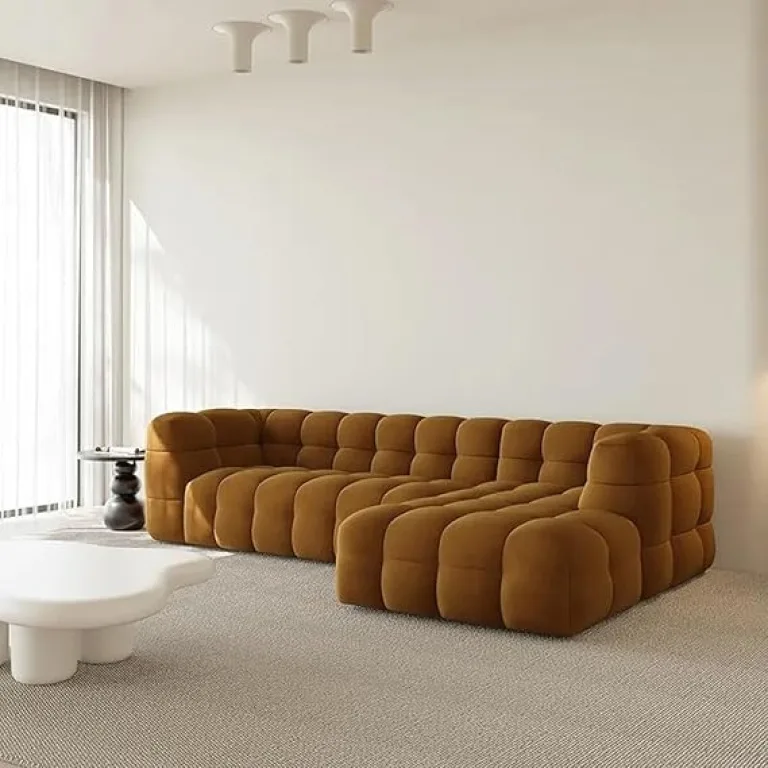Home Mart Michelina Sofa with Chaise - Image 3