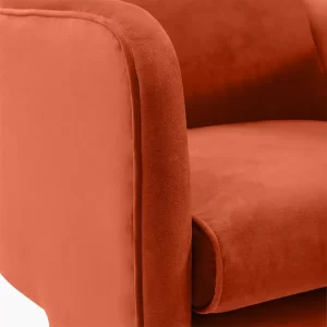 Alternative view of Home Mart Tripod Velvet Chair V2