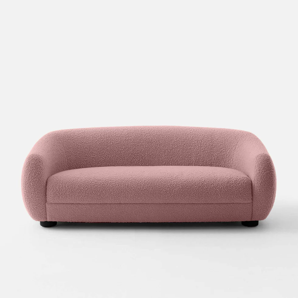 Home Mart Amor 3 Seater Sofa - Image 3