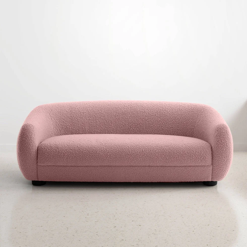 Home Mart Amor 3 Seater Sofa - Image 5